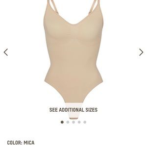Skims seamless sculpting thong bodysuit